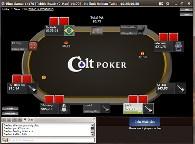 Colt Poker Table